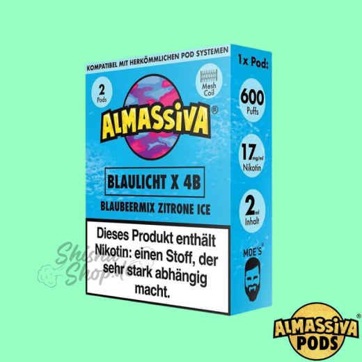 Almassiva Pod (2er Pack) - Blaulicht X 4B