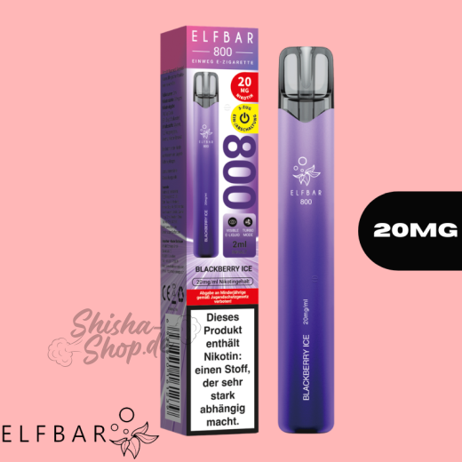 ELFBAR 800 Einweg Vape - Blackberry Ice