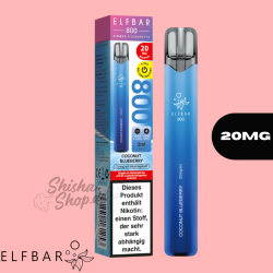 ELFBAR 800 Einweg Vape - Coconut Blueberry