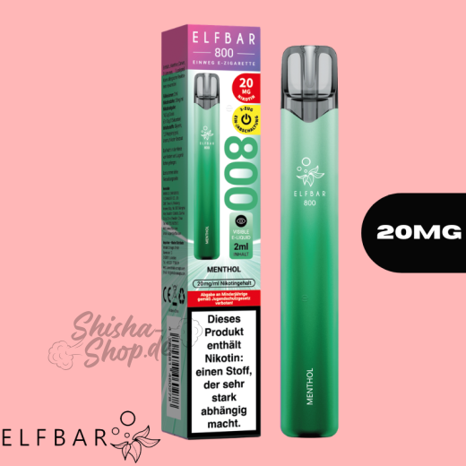 ELFBAR 800 Einweg Vape - Menthol