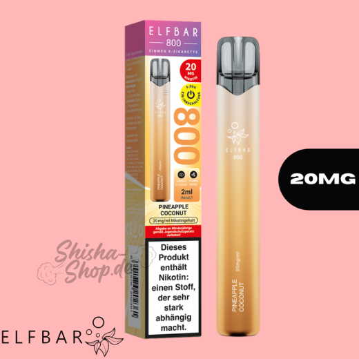 ELFBAR 800 Einweg Vape - Pineapple Coconut
