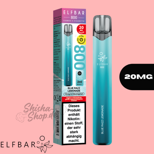 ELFBAR 800 Einweg Vape - Blue Razz Lemonade