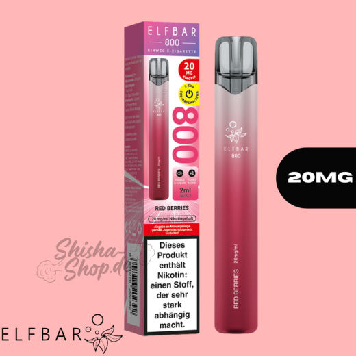 ELFBAR 800 Einweg Vape - Red Berries