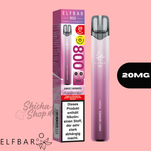 ELFBAR 800 Einweg Vape - Sweet Berries