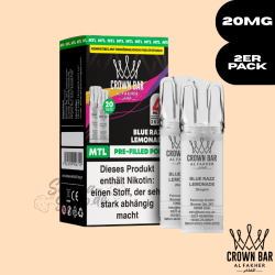 Al Fakher Crown Bar 600 POD - Blue Razz Lemonade