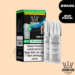 Al Fakher Crown Bar 600 POD - Gum Mint