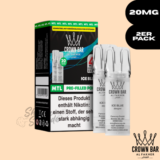 Al Fakher Crown Bar 600 POD - Ice Blue