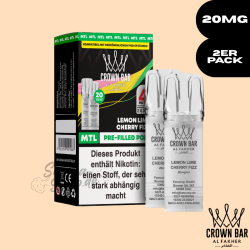Al Fakher Crown Bar 600 POD - Lemon Lime Cherry Fizz