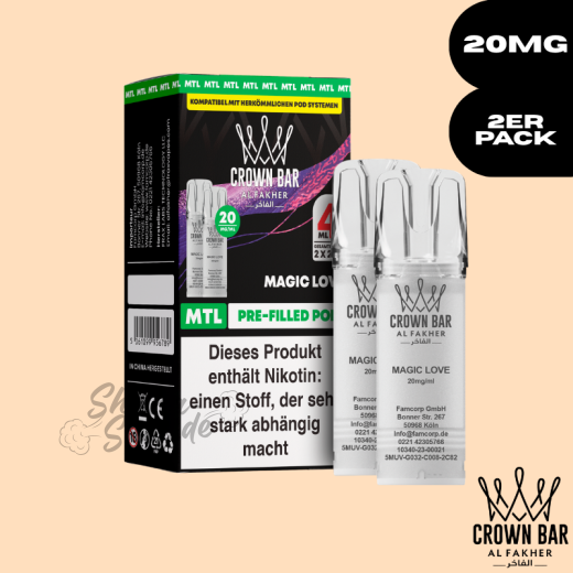 Al Fakher Crown Bar 600 POD - Magic Love