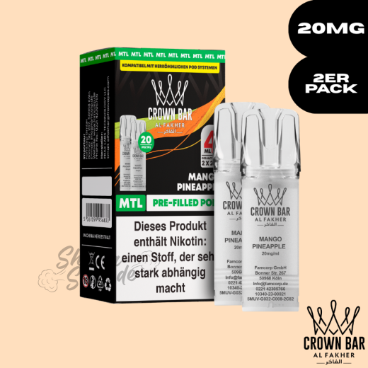 Al Fakher Crown Bar 600 POD - Mango Pineapple