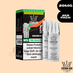 Al Fakher Crown Bar 600 POD - Orange Mint