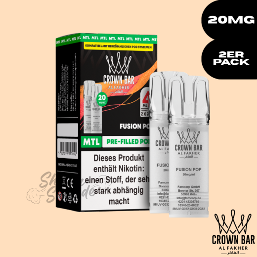 Al Fakher Crown Bar 600 POD - Fusion Pop