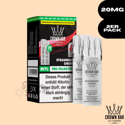 Al Fakher Crown Bar 600 POD - Strawberry Cherry
