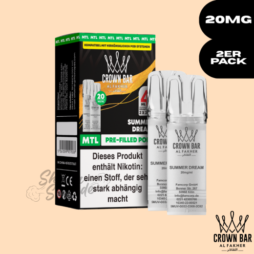 Al Fakher Crown Bar 600 POD - Summer Dream