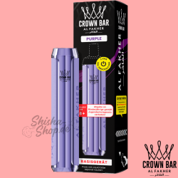 Al Fakher Crown Bar 600 Akkuträger - Purple