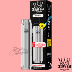 Al Fakher Crown Bar 600 Akkuträger - White