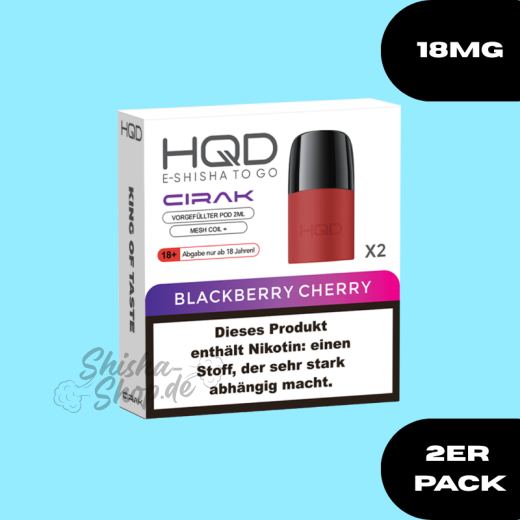 HQD Cirak Pod Blackberry Cherry