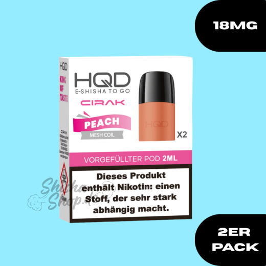 HQD Cirak Pod Peach