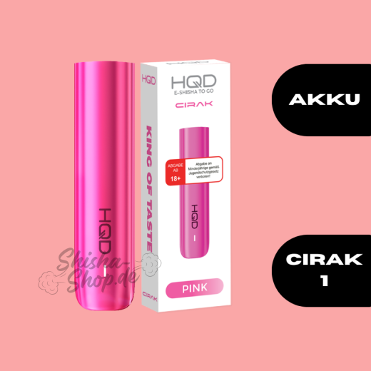 HQD Cirak Akkuträger Pink