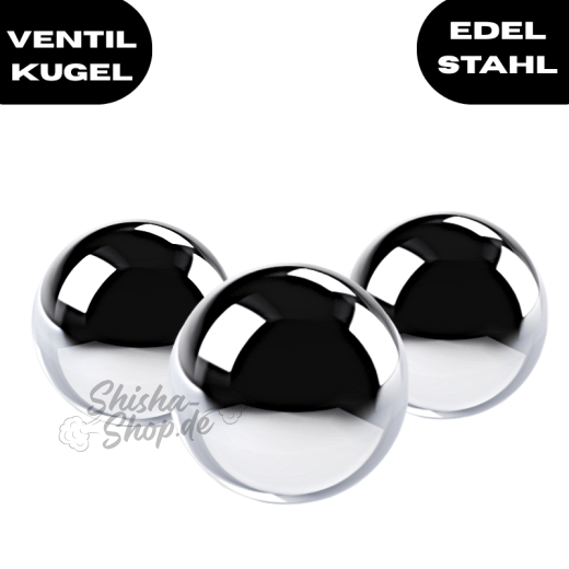 Ventilkugel Edelstahl - Alle Größen