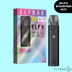 ELFBAR ELFX Refillable Pod Starter Kit - Black