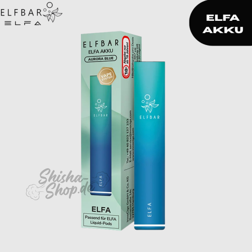 ELFBAR ELFA Basisgerät - Aurora Blue