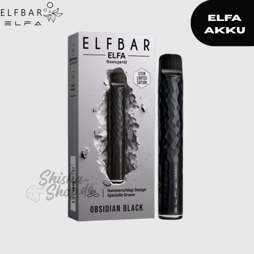 ELFBAR ELFA Basisgerät - Obsidian Black (Limited Edition)