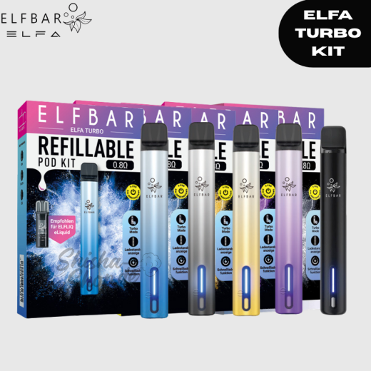 ELFBAR ELFA Turbo Refillable POD Kit