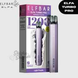 ELFBAR ELFA TURBO PRO - Light Purple - REFILLABLE POD KIT