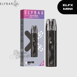 ELFBAR ELFX MINI - Black - Refillable Pod Starter KIT
