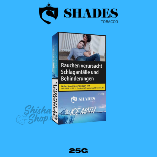 Shades Shisha Tabak 25g - Ice Math