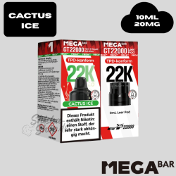 MEGABAR - CACTUS ICE - GT 22000 Pod + Leerpod