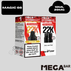 MEGABAR - MAGIC 66 - GT 22000 Pod + Leerpod