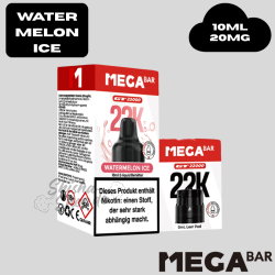 MEGABAR - WATERMELON ICE - GT 22000 Pod + Leerpod