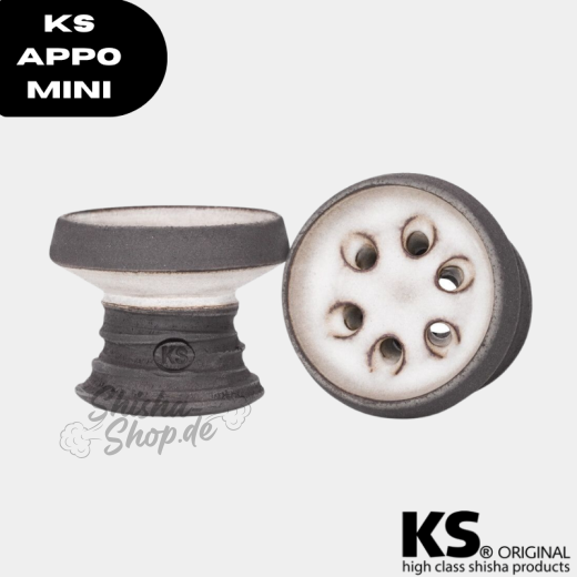 KS APPO Steinkopf Mini - Weiß/Schwarz