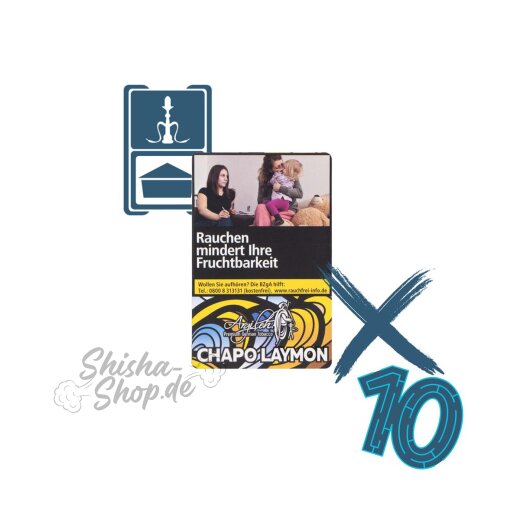 Argileh - Chapo Laymon 10x20g Bundle