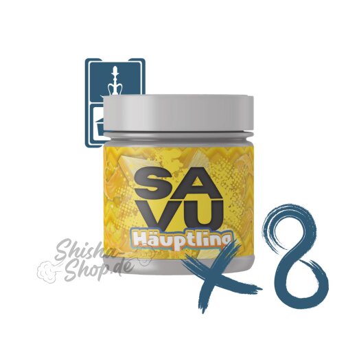 Savu - Häuptling 8x25g Bundle