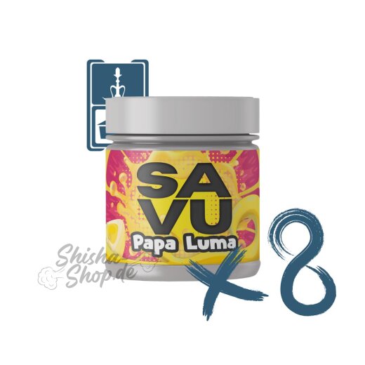 Savu - Papa Luma 8x25g Bundle