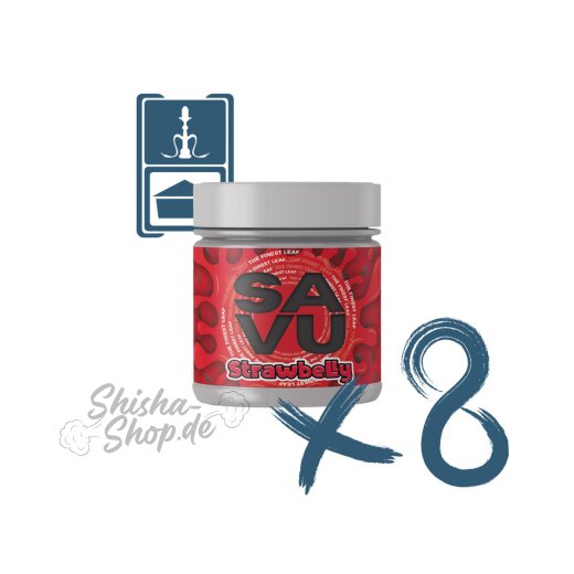 Savu - Strawbelly 8x25g Bundle