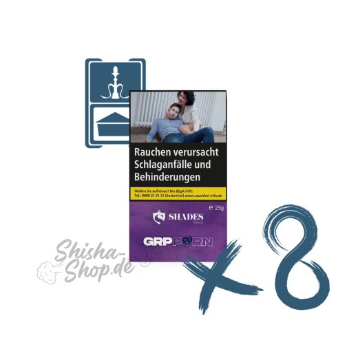 Shades - Grapeporn 8x25g Bundle