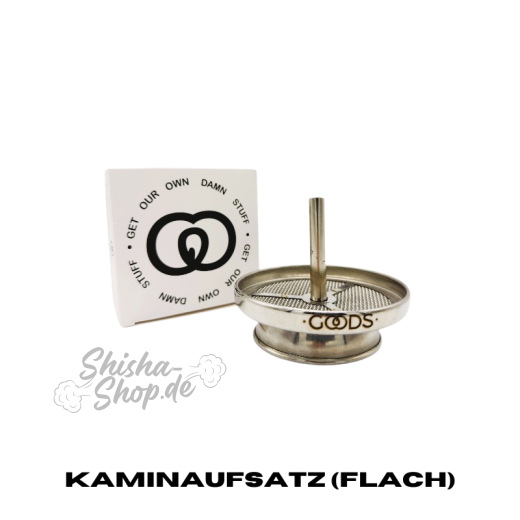 Goods - Kaminaufsatz für Tonkopf (Flach)
